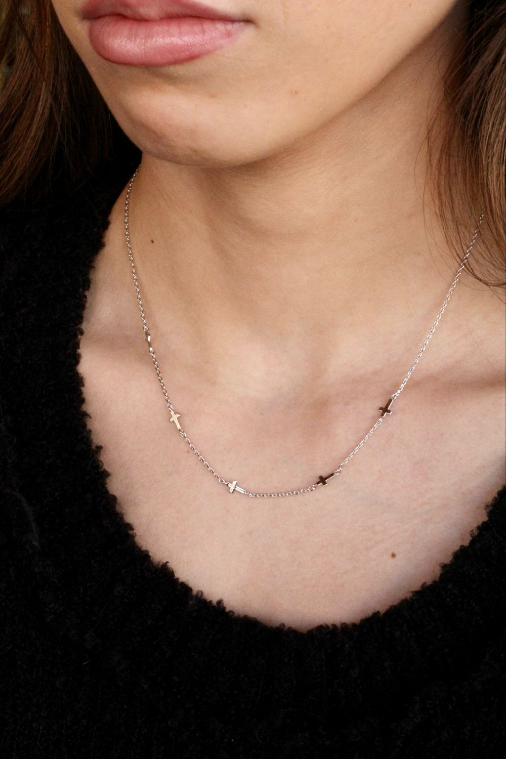 Small Cross Necklace