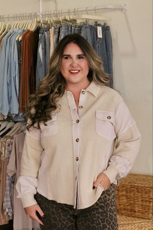 French Terry Shacket