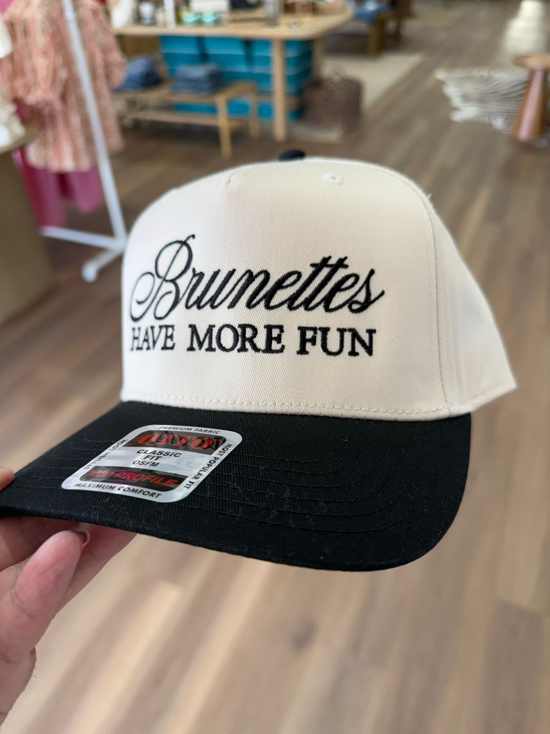 Brunettes Have More Fun Hat