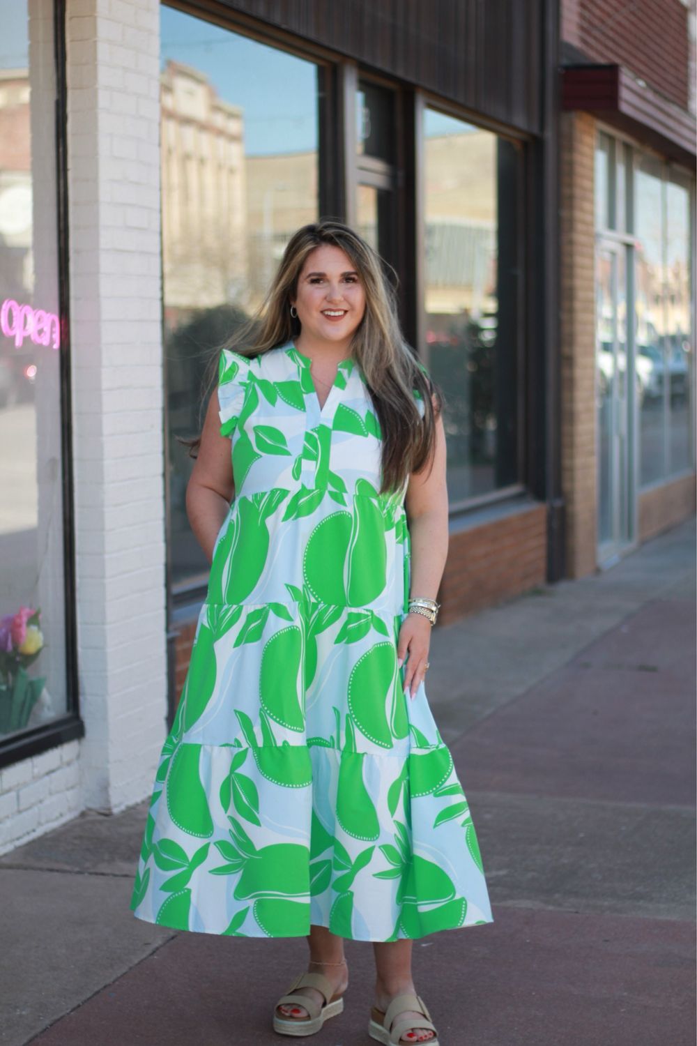 Kari in the Shade Dress