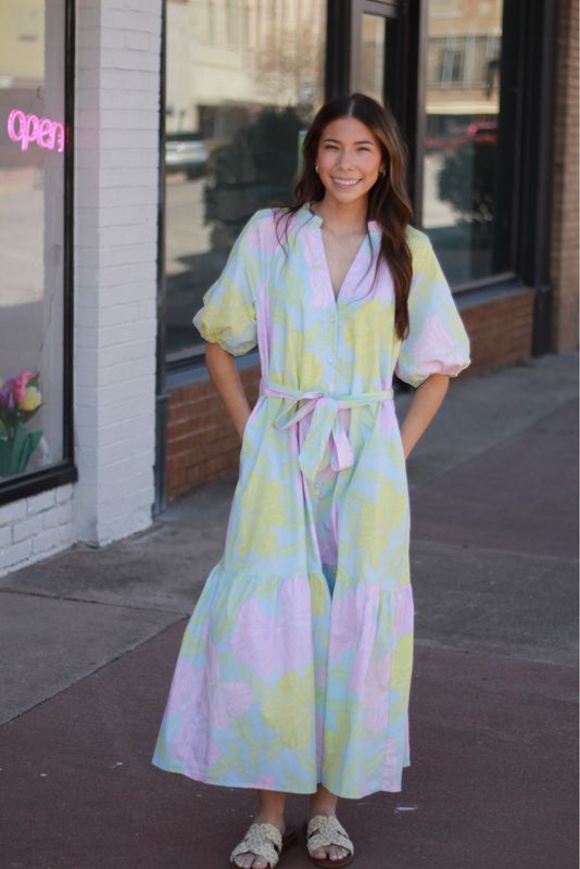 Brisa Floral Maxi Dress