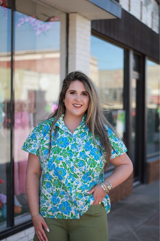 Bivore Mock Neck Top