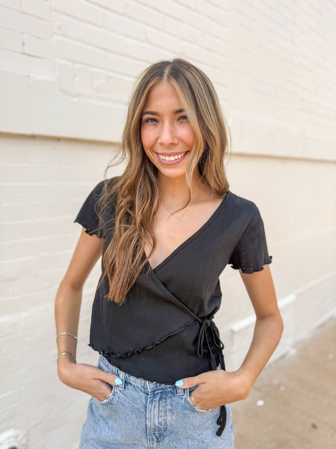 Split Tie Top