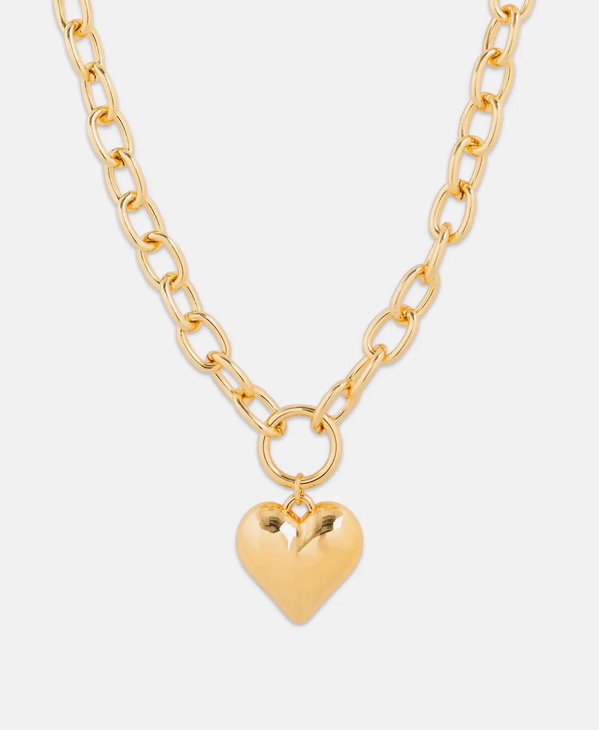 Puffy Heart Necklace