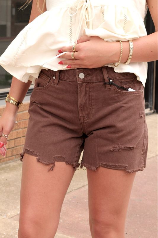 Espresso Boyfriend Shorts