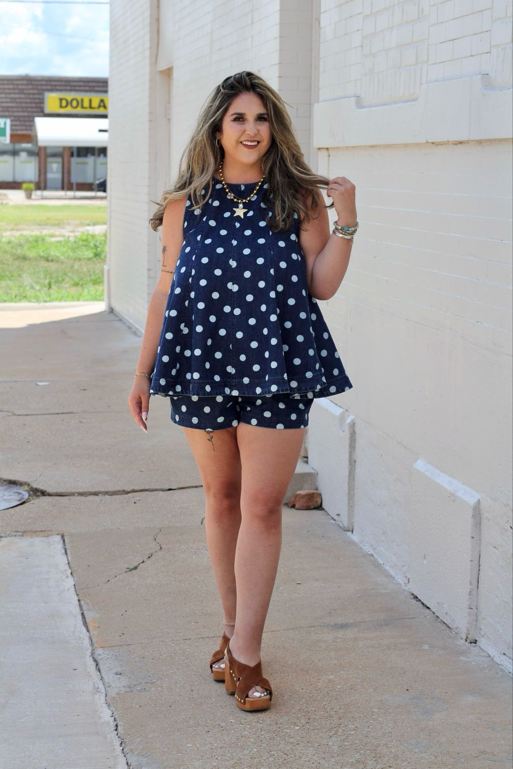 Polka Dot Short Set