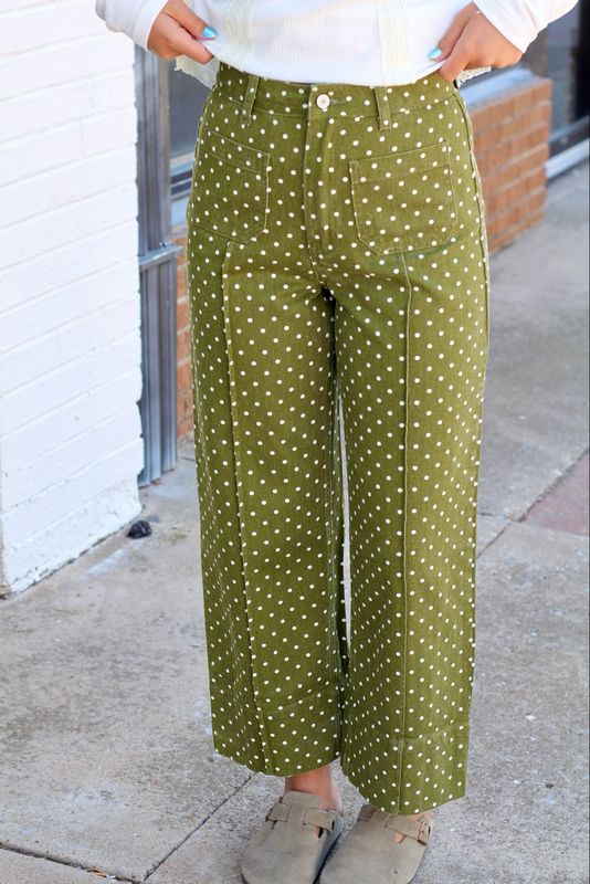 Lindy Polka Dot Jean