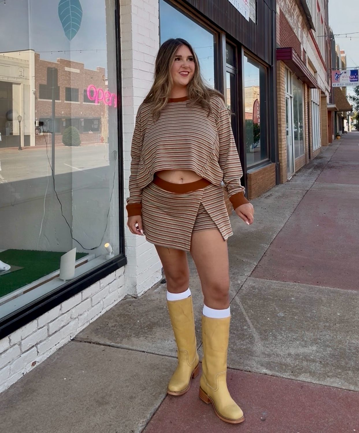 Rugby Cropped Shirt
