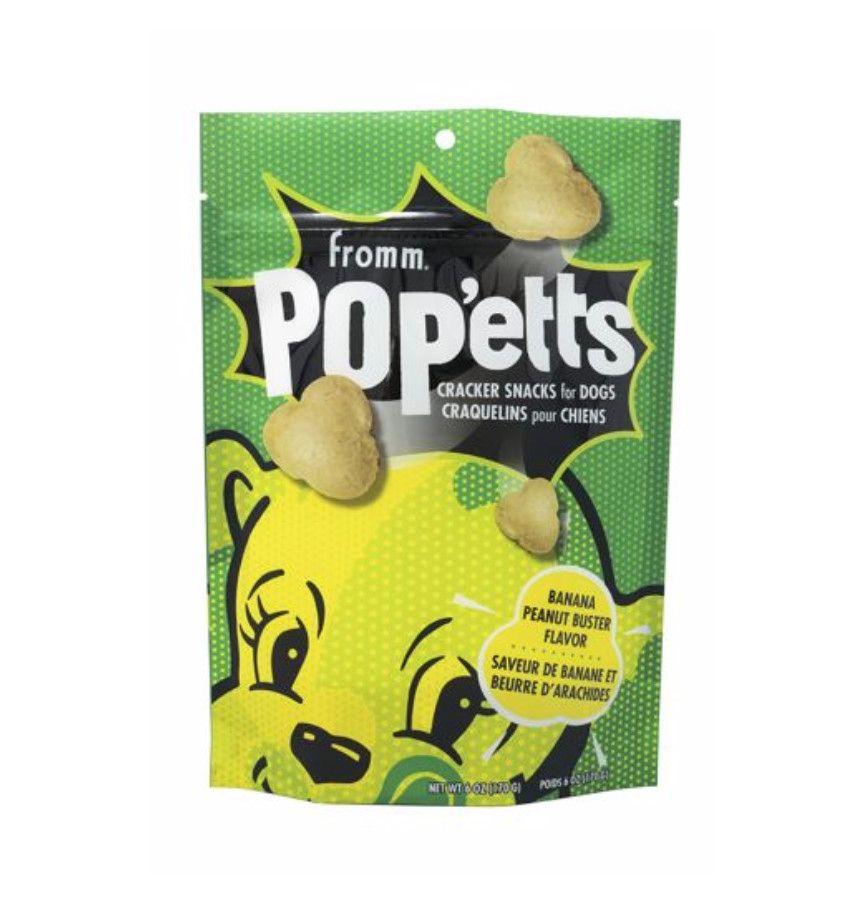 Fromm Pop&#39;etts Treats, Flavor: Banana Peanut Buster, Size: 6 Oz.