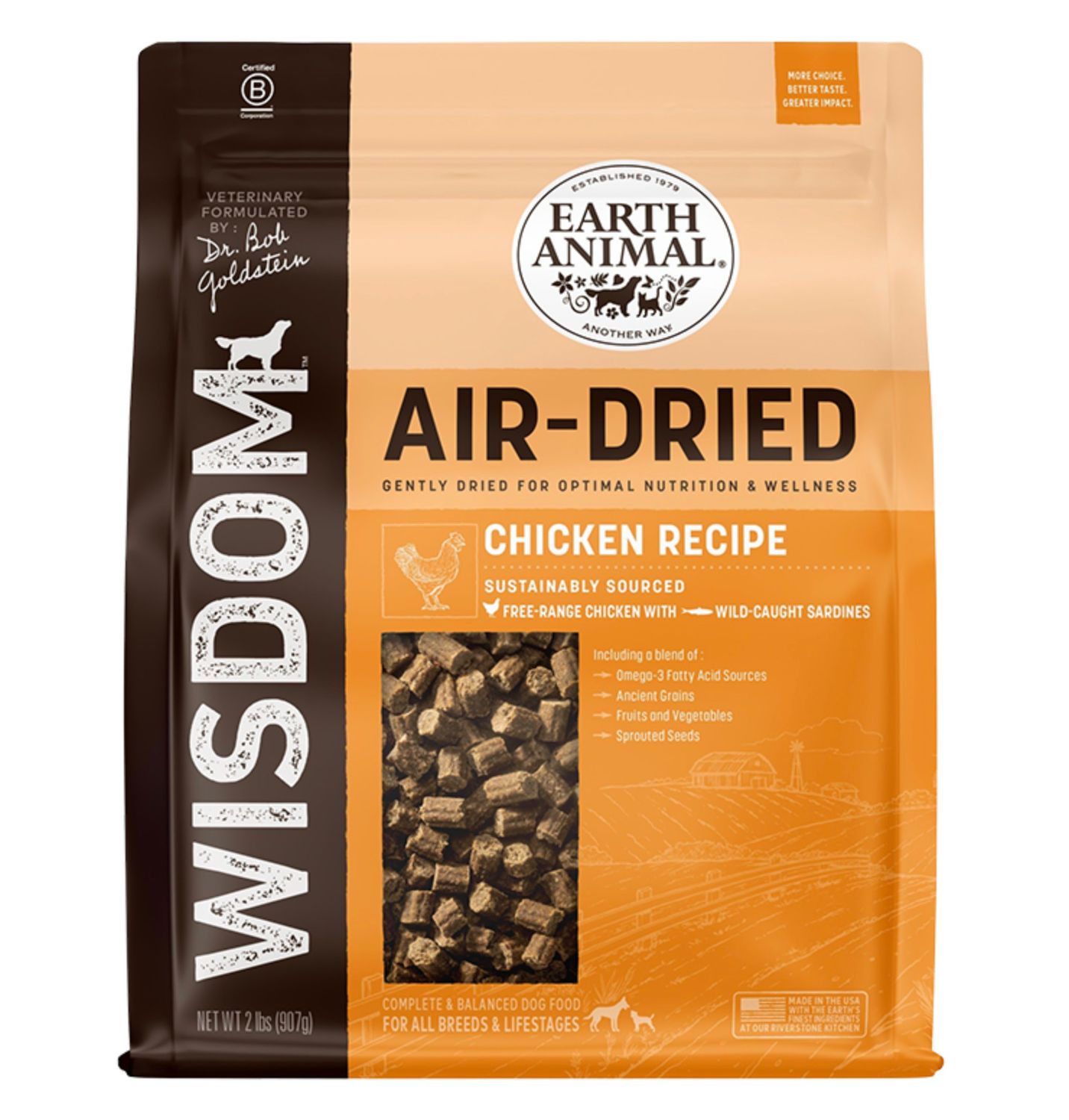Earth Animal Wisdom Air Dried Chicken 2#