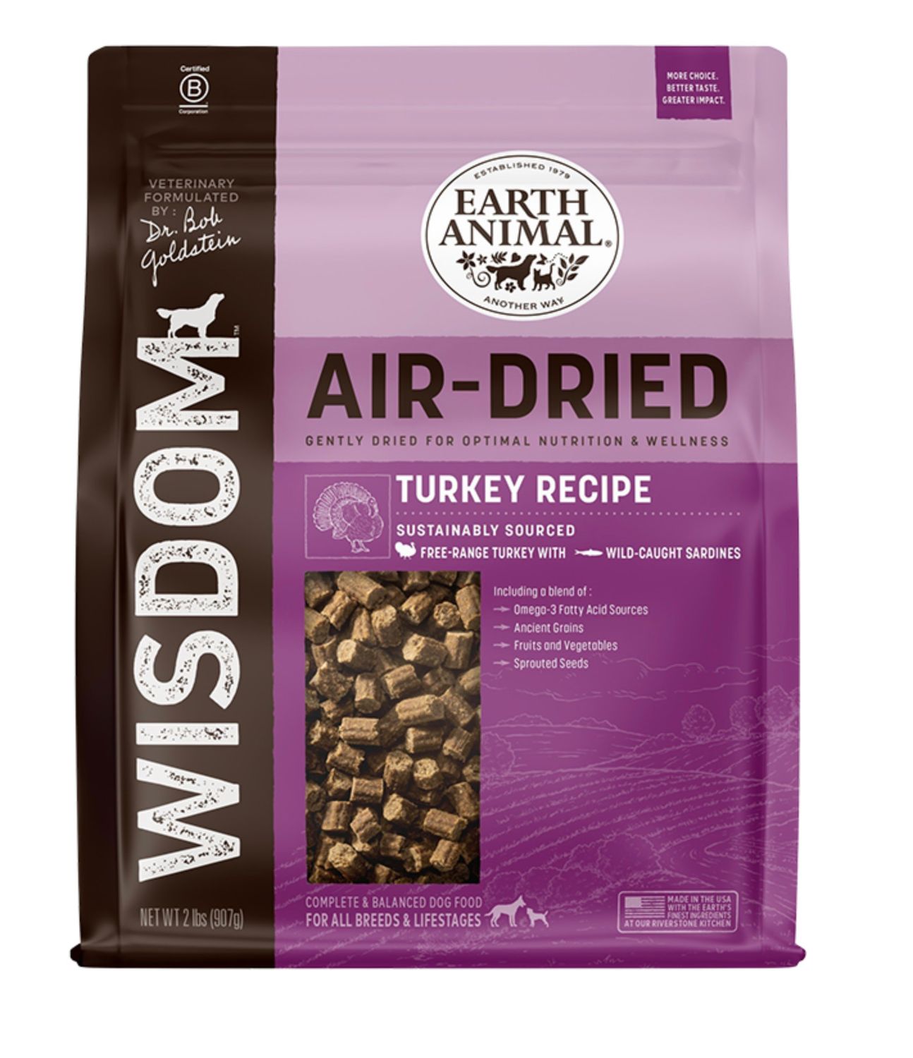 Earth Animal Wisdom Air Dried Turkey 2#