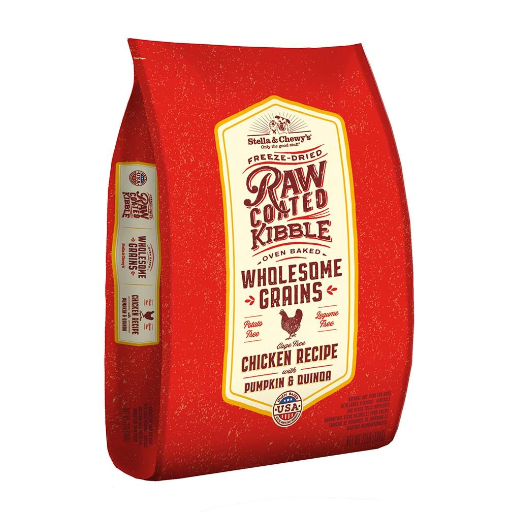 Stella &amp; Chewy&#39;s Wholesome Grains Raw Coated Chicken PQ 22#