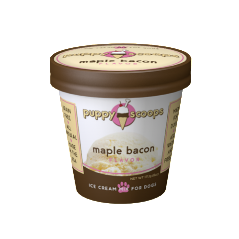 Puppy Scoops Ice Cream - Maple Bacon