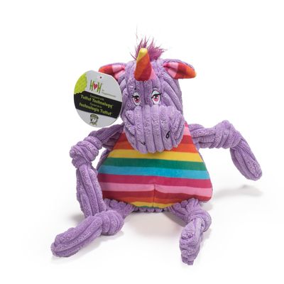 HuggleHounds Knottie Rainbow Unicorn