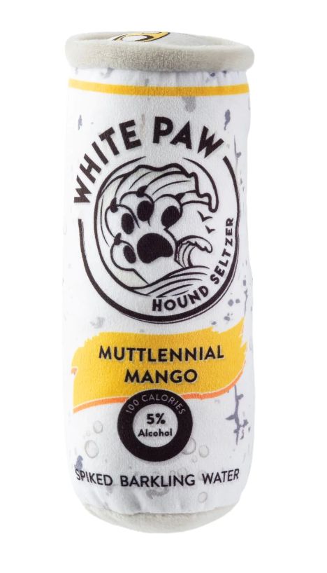 Haute Diggity Dog White Paw Hound Seltzer, Muttlennial Mango
