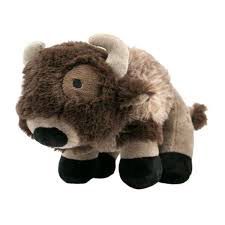 Tall Tails Buffalo with Squeaker Toy 9&quot;