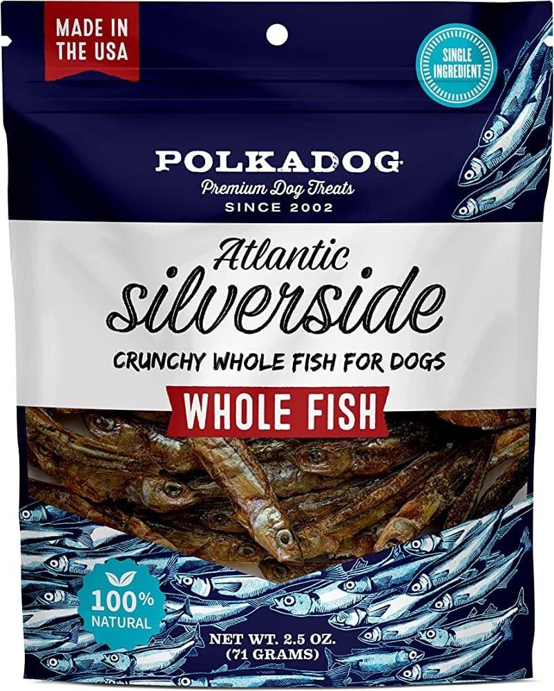 Polkadog Atlantic Silverside Dehydrated 2.5 oz.
