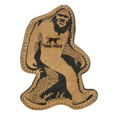 Tall Tails Natural Leather &amp; Wool Big Jr. Toy