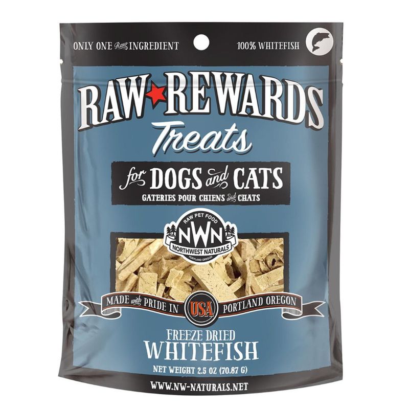 Northwest Naturals Raw Rewards Whitefish Freeze Dried Treat
