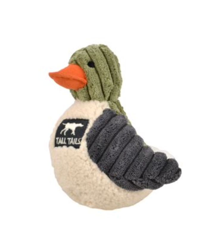 Tall Tails Duck with Squeaker Toy 5&quot;