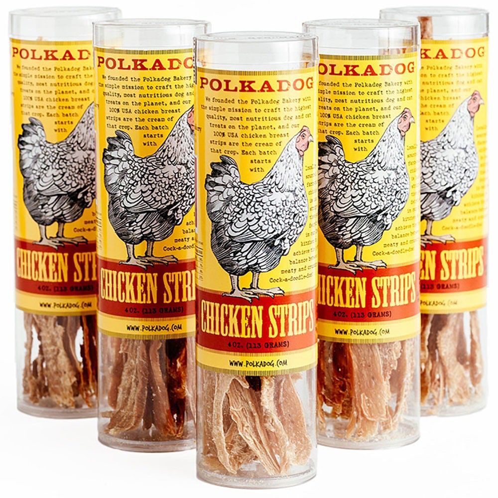 Polkadog Chicken Strips 4 oz. Tube