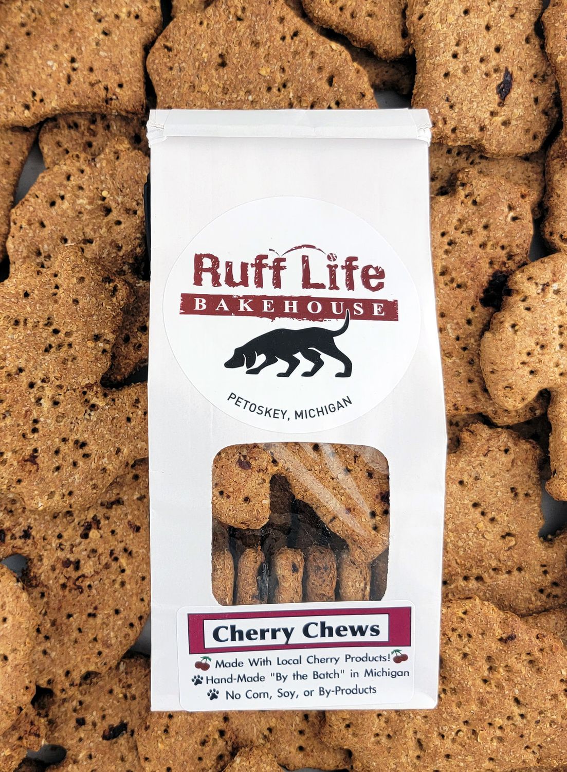 Ruff Life Bakehouse Cherry Chews, 8oz