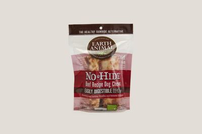 Earth Animal No-Hide Beef, 4” 2 pk