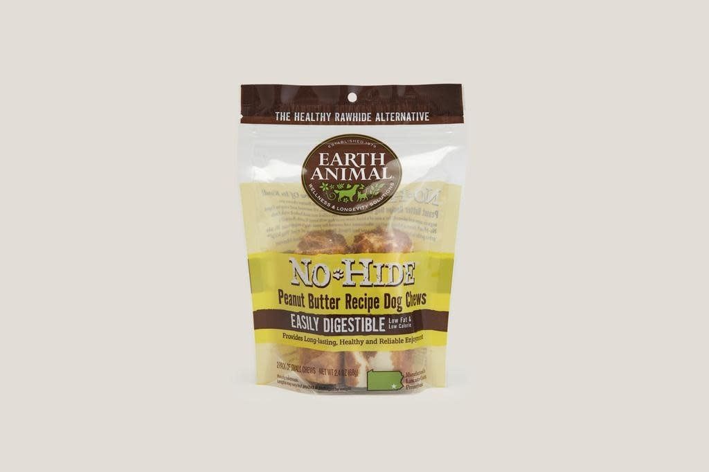 Earth Animal No-Hide Peanut Butter, 4”, 2 pk