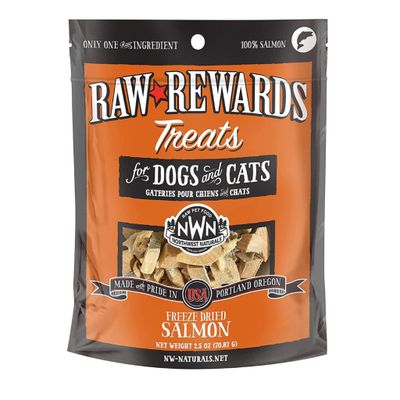 Northwest Naturals Raw Rewards Salmon Freeze Dried Treat