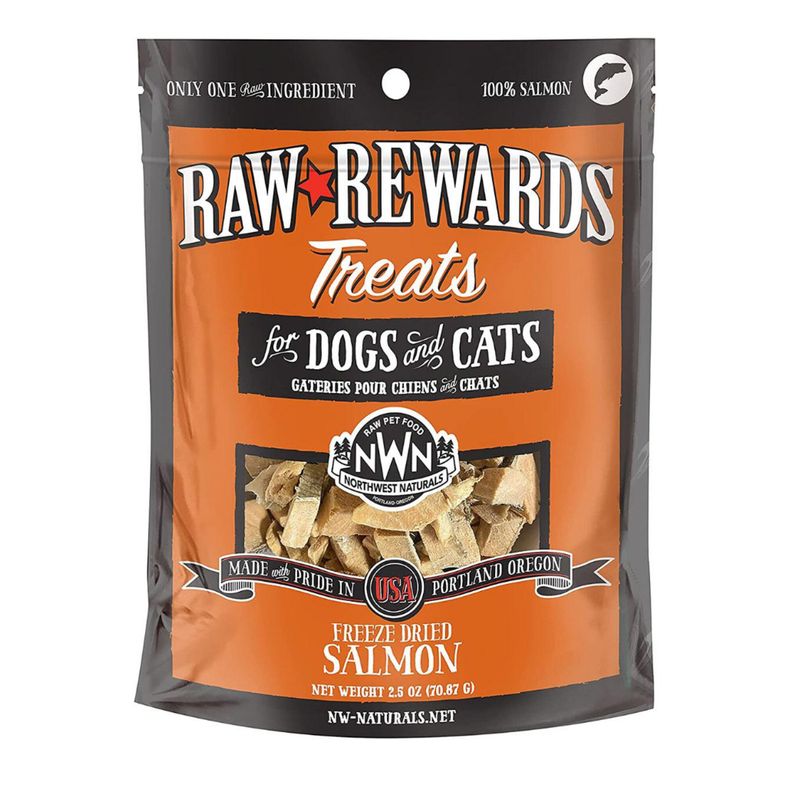 Northwest Naturals Raw Rewards Salmon Freeze Dried Treat