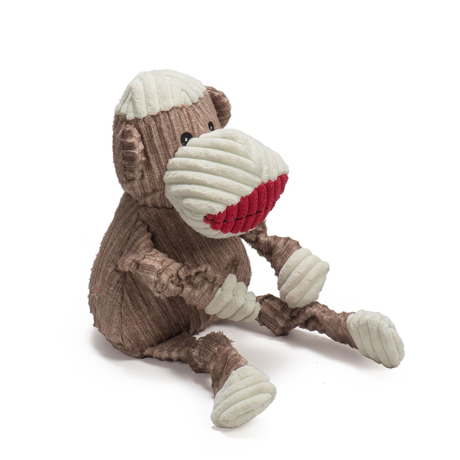 HuggleHounds Knottie Sock Monkey, Small
