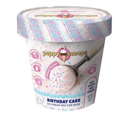 Puppy Scoops Ice Cream - Birthday Cake