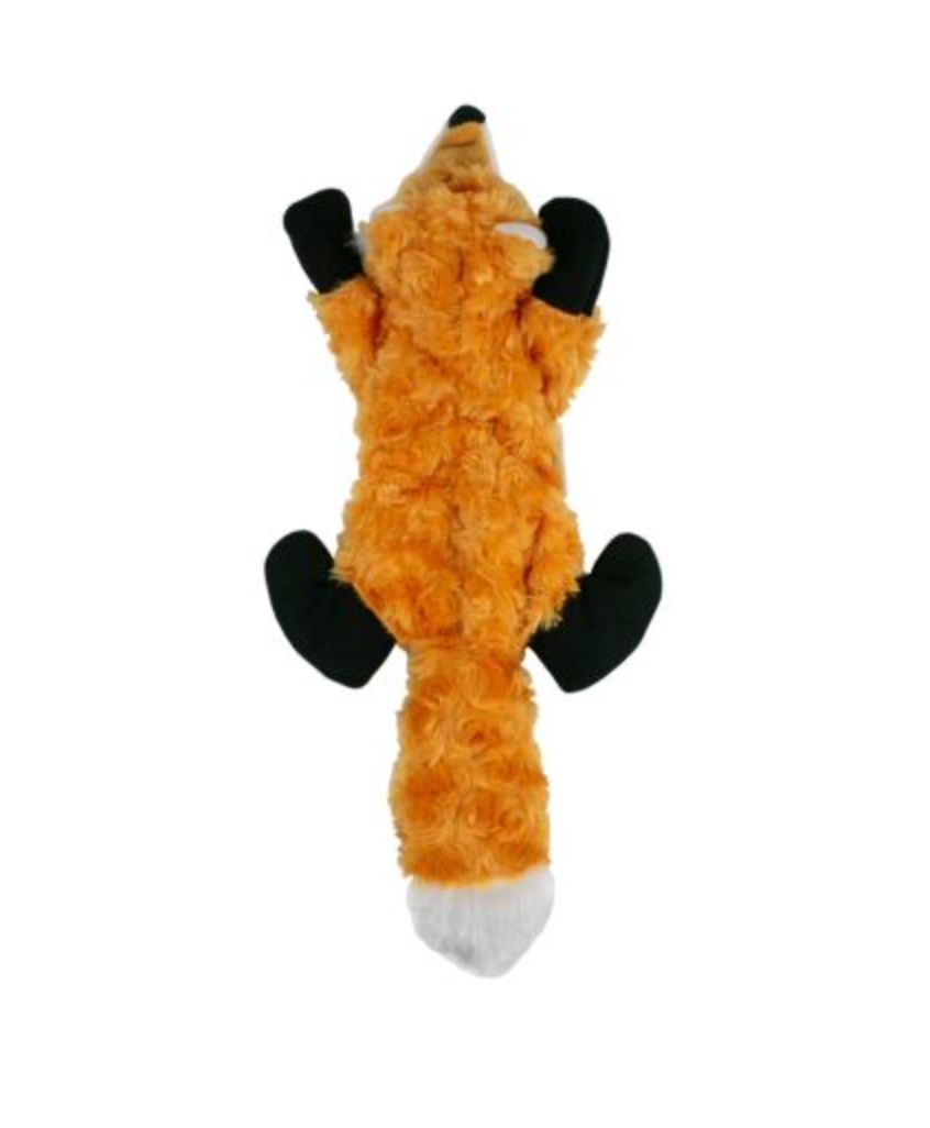 Tall Tails Stuffless Fox w/ Squeaker Plush Toy 16&quot;