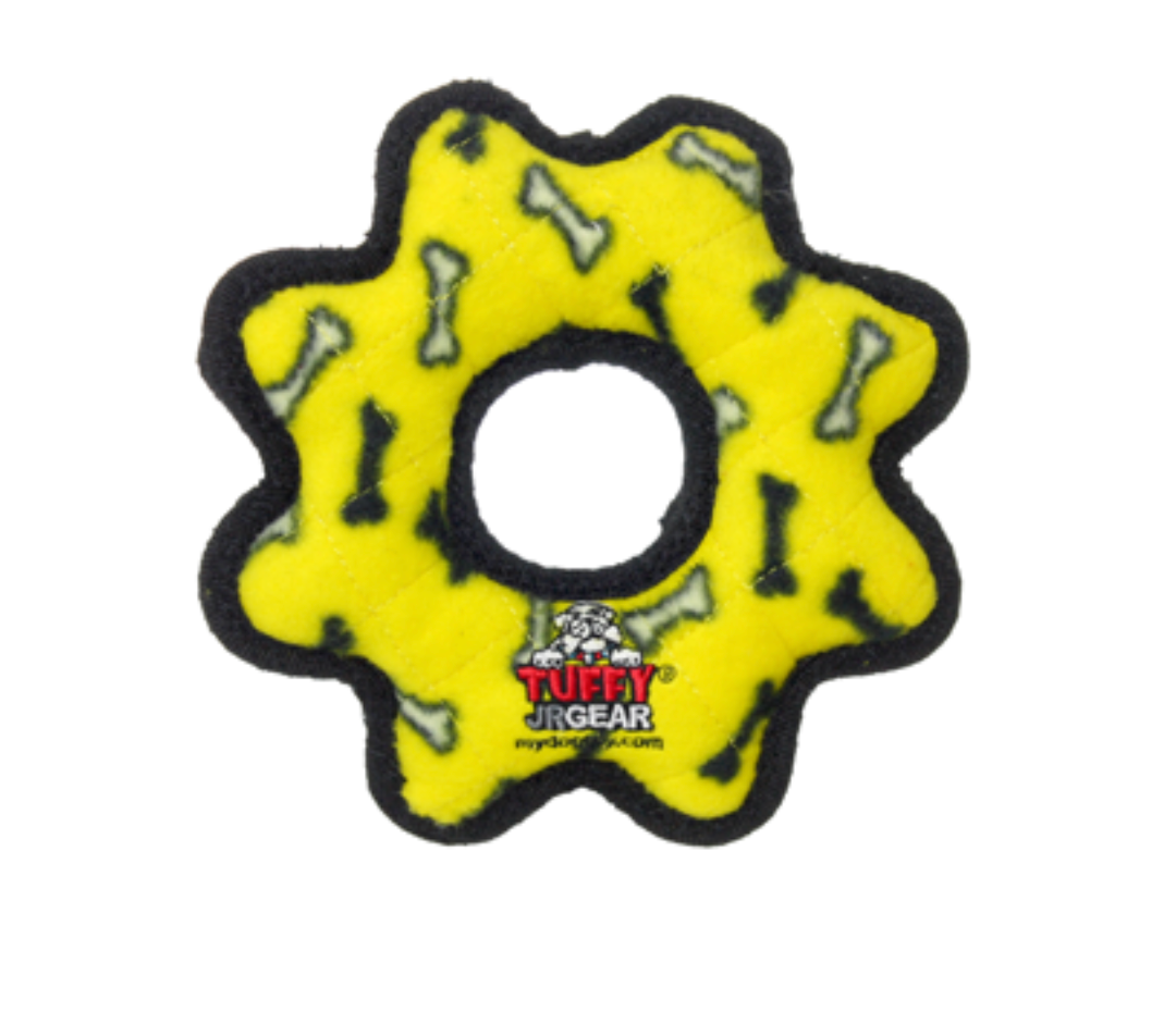VIP Products Tuffy JR Ring - Yellow Bone