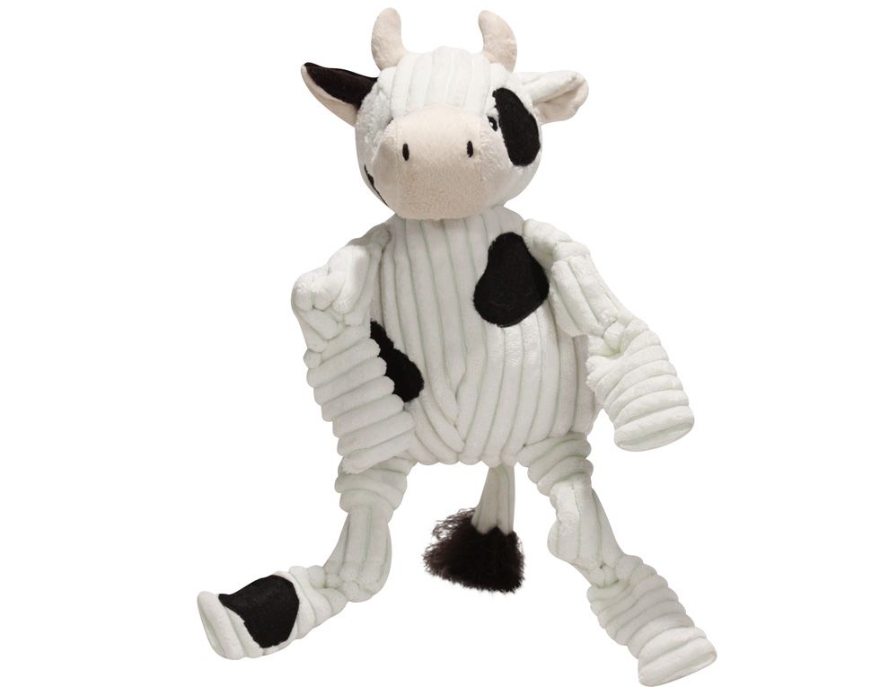 HuggleHounds Knottie Dottie Cow, Large