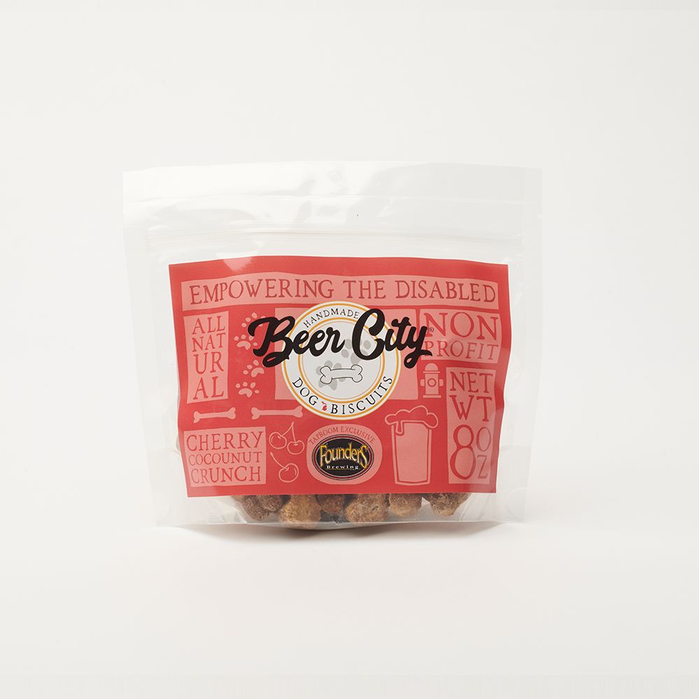 Beer City Cherry Coconut Crunch Biscuits