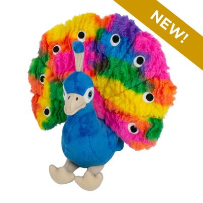 Tall Tails Peacock w/ Squeaker 9&quot;