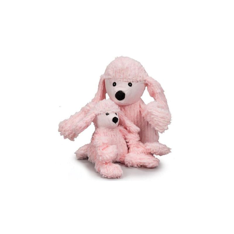HuggleHounds Knottie Diva Pink Poodle , Small