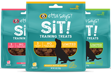 Etta Says Sit! Training Treats
