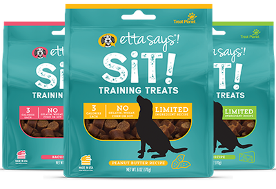Etta Says Sit! Training Treats
