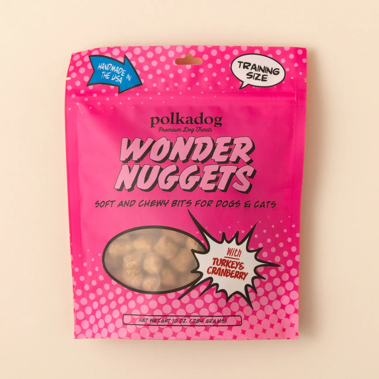 Polkadog Wonder Nuggets, Turkey &amp; Cranberry