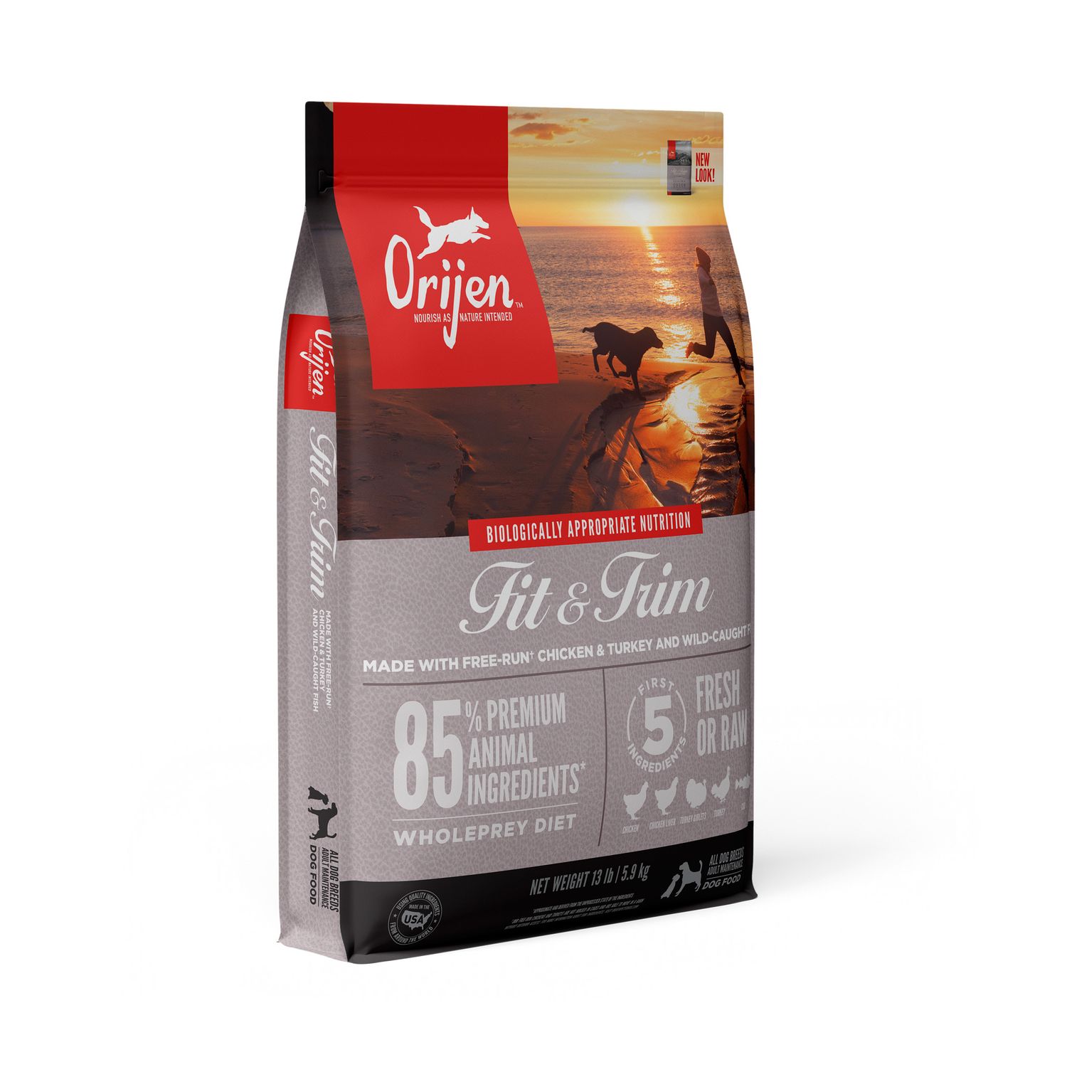 Orijen Fit &amp; Trim Grain Free Dry Dog Food 13#