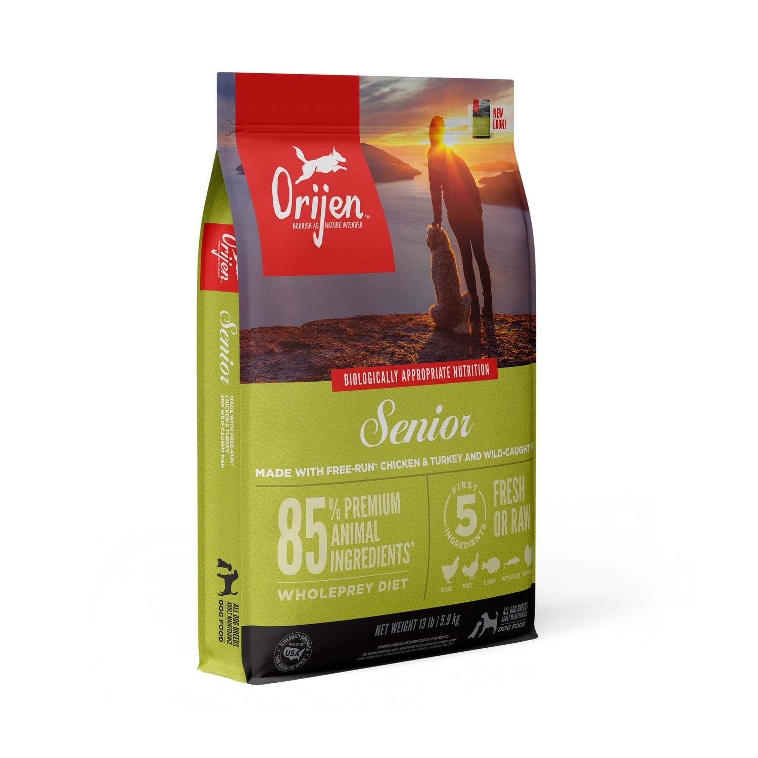 Orijen Senior Grain Free Dry Dog Food 13#
