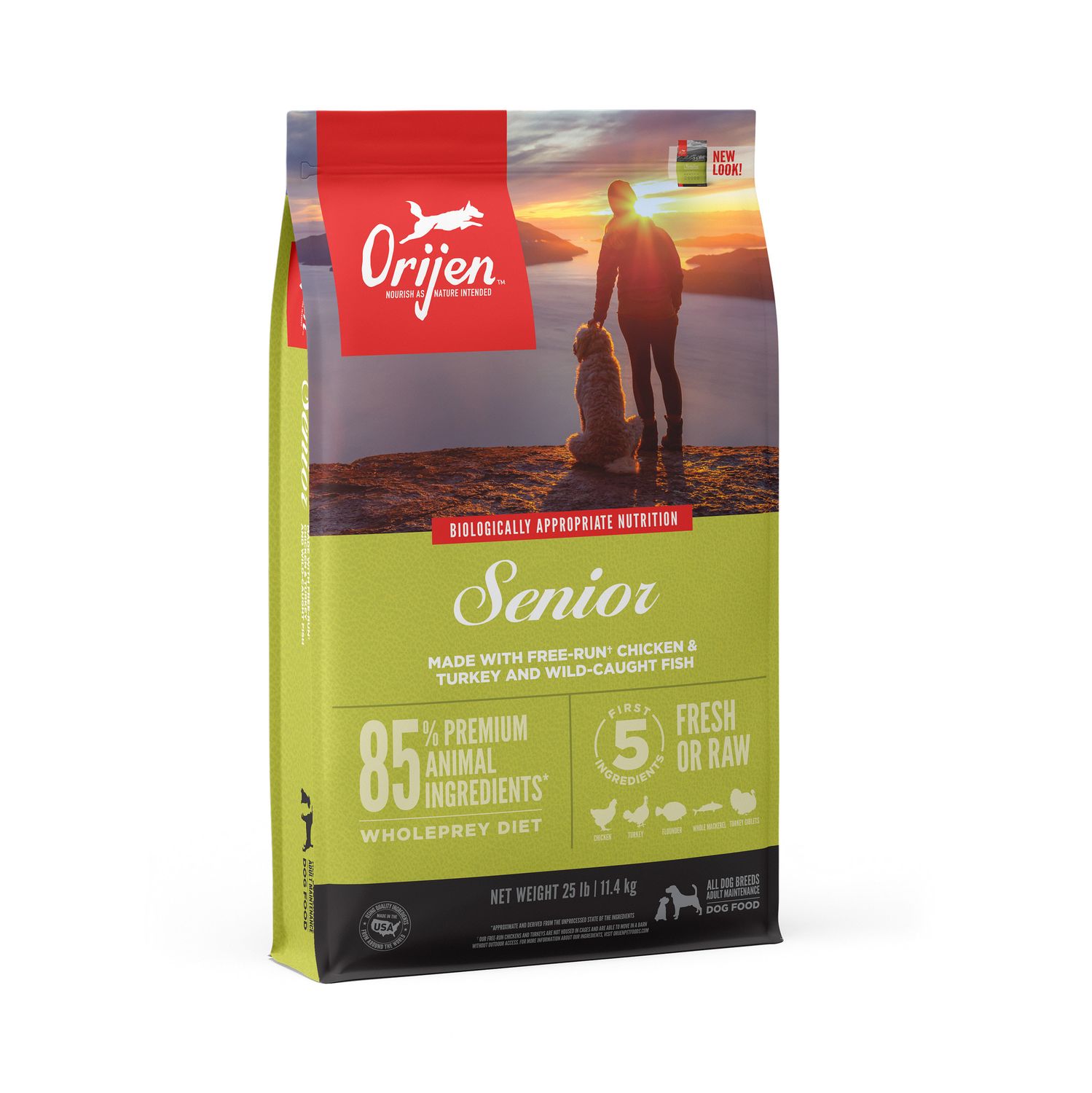 Orijen Senior Grain Free Dry Dog Food 23.5#