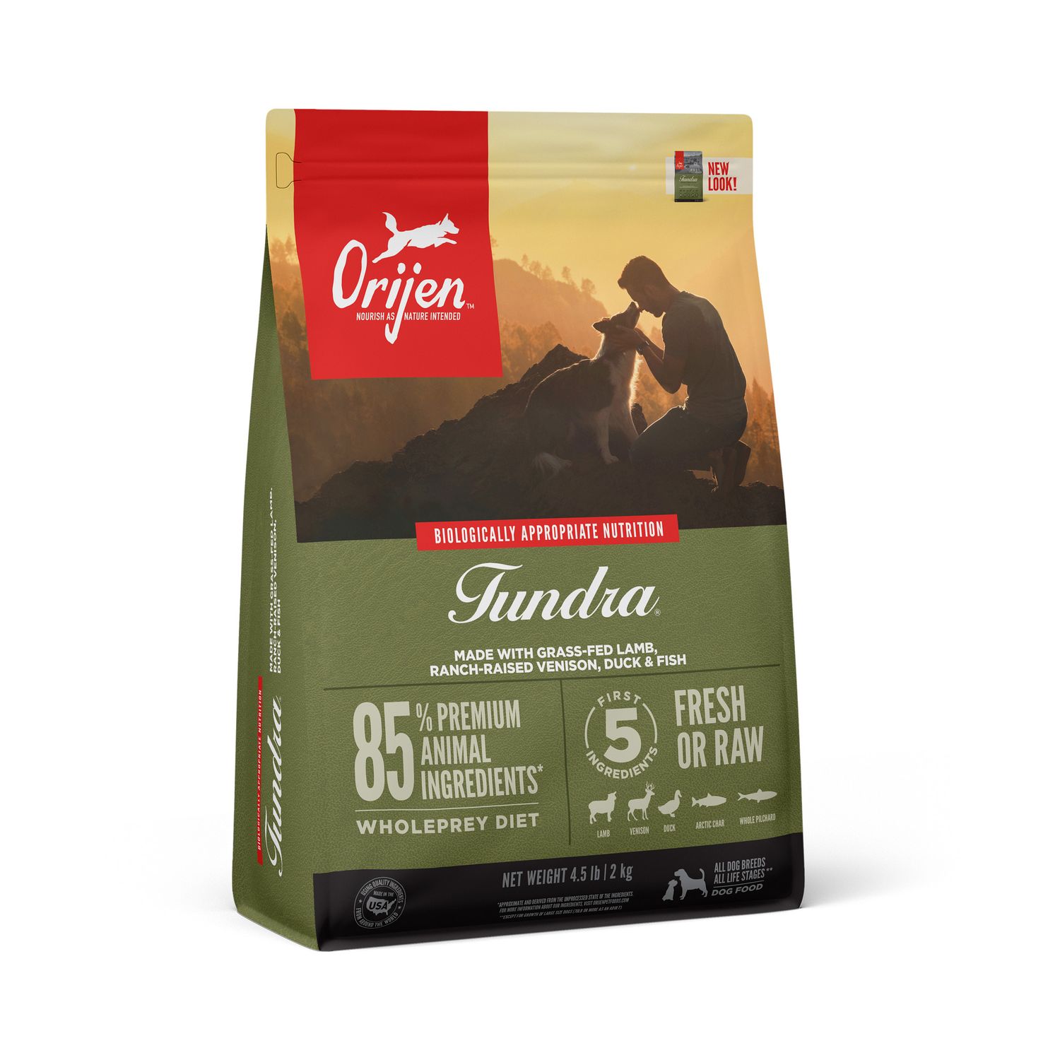 Orijen Tundra Grain Free Dry Dog Food #4.5