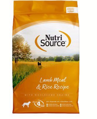 NutriSource Lamb Meal &amp; Rice Dog Dry 12#