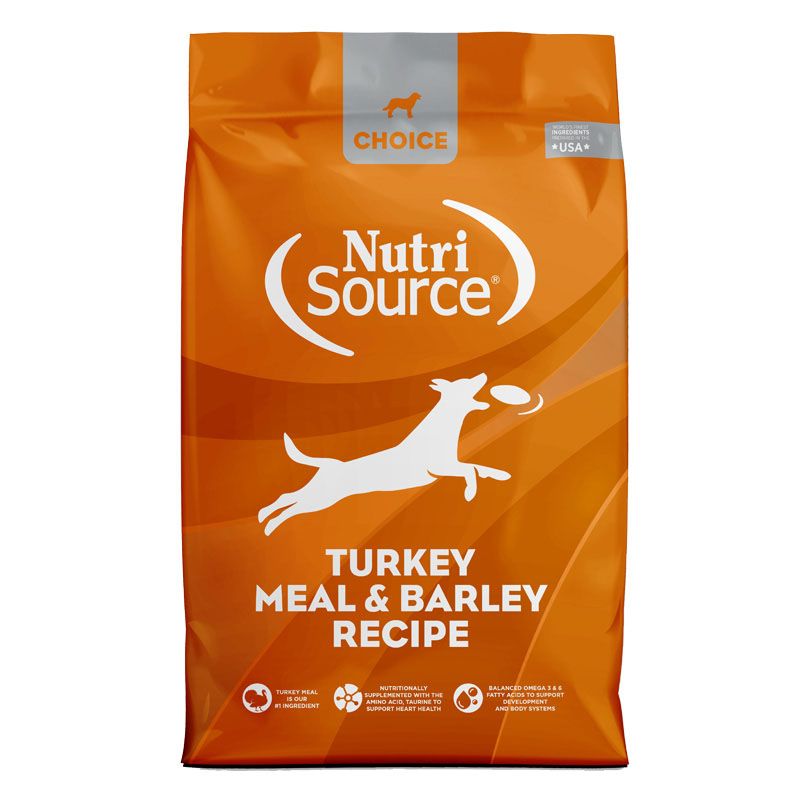 NutriSource Choice Turkey &amp; Barley Dog Dry 30#