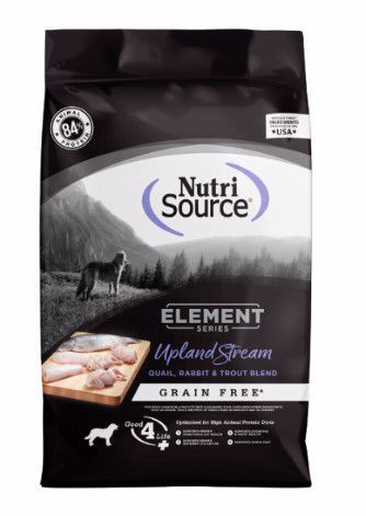 NutriSource Element Series Upland Stream Grain Free Dog Dry 4#