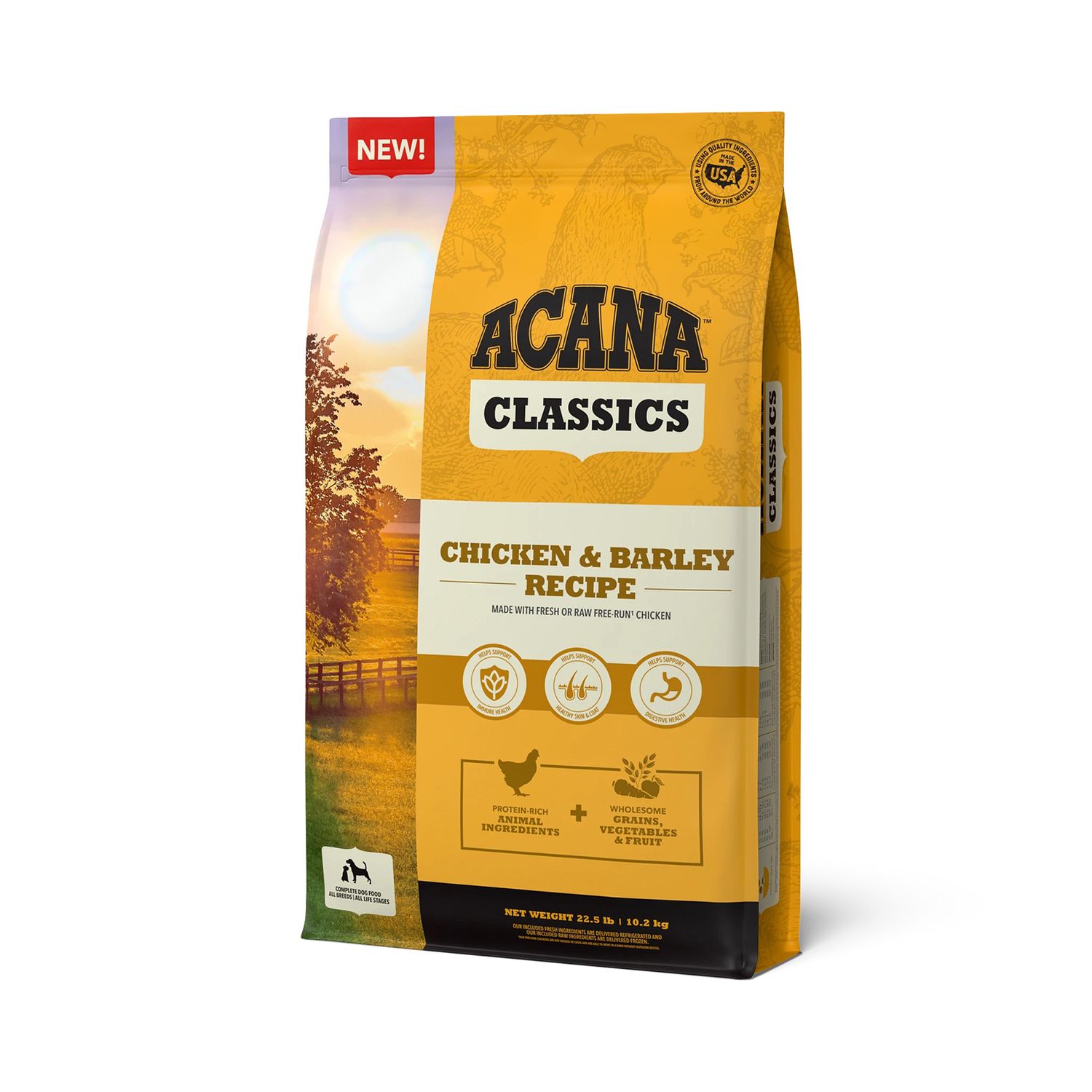 Acana Classics Chicken &amp; Barley Dry Dog Food 22.5#