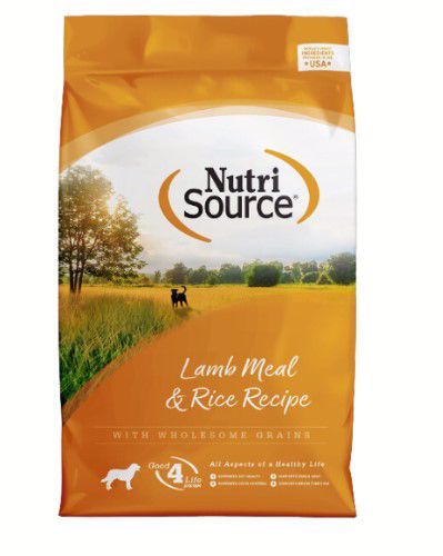 NutriSource Lamb Meal &amp; Rice Dog Dry 4#